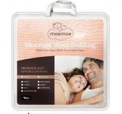 Moemoe  NZ 100% Wool Duvet for Adults' Beds